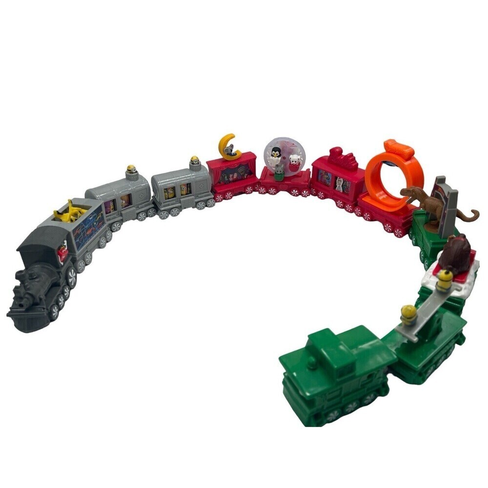 McDonalds Happy Meal Holiday Express Christmas Train Car Set 2017 Complete